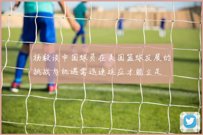杨毅谈中国球员在美国篮球发展的挑战与机遇需迅速适应才能立足